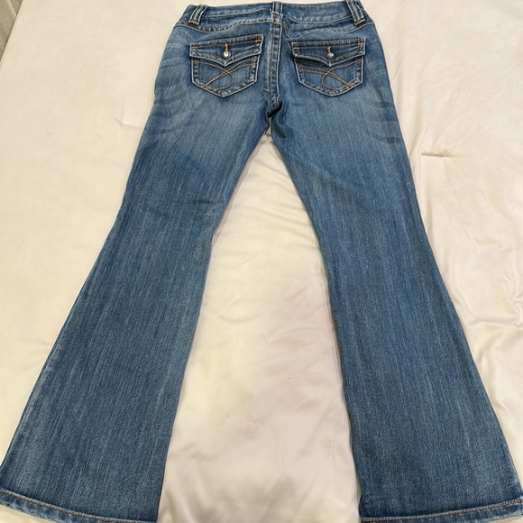 Inc Denim Jeans. Regular Fit Boot Cut Size 4p - Picture 4 of 5